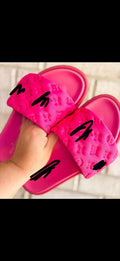 Boujee pink sandals