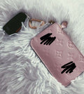Pink coin wallet