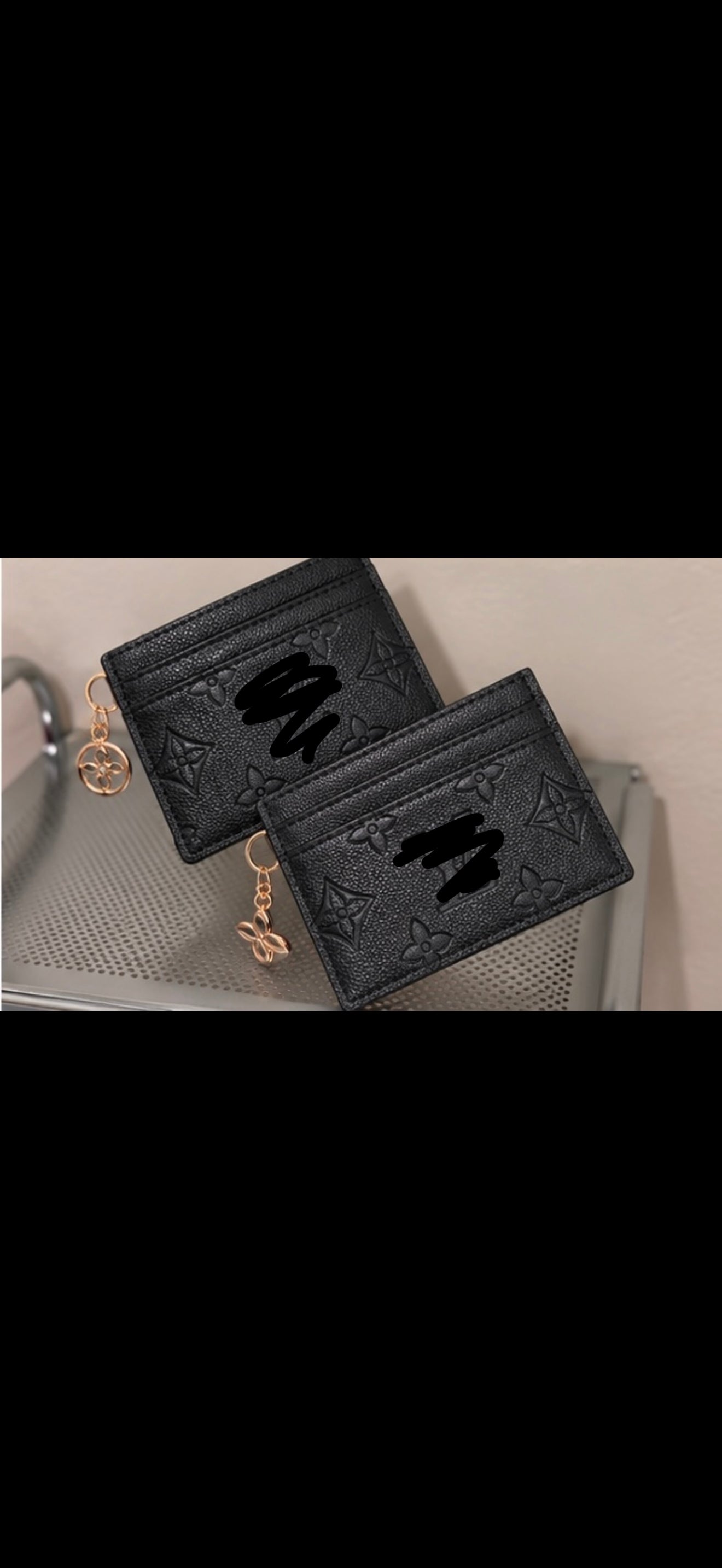 Black card holder