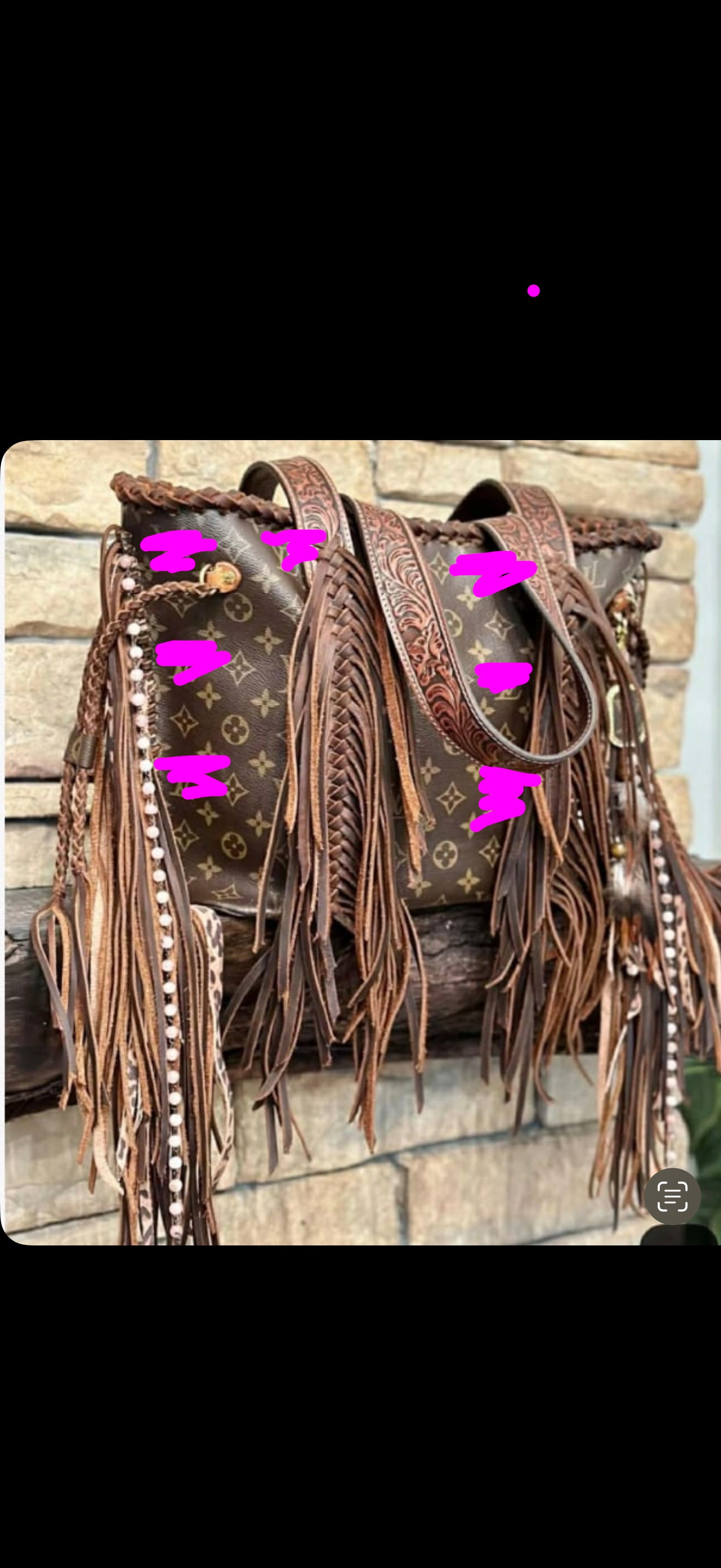 Western brown tote 👜