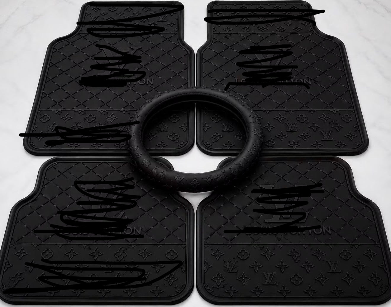 Black mat set