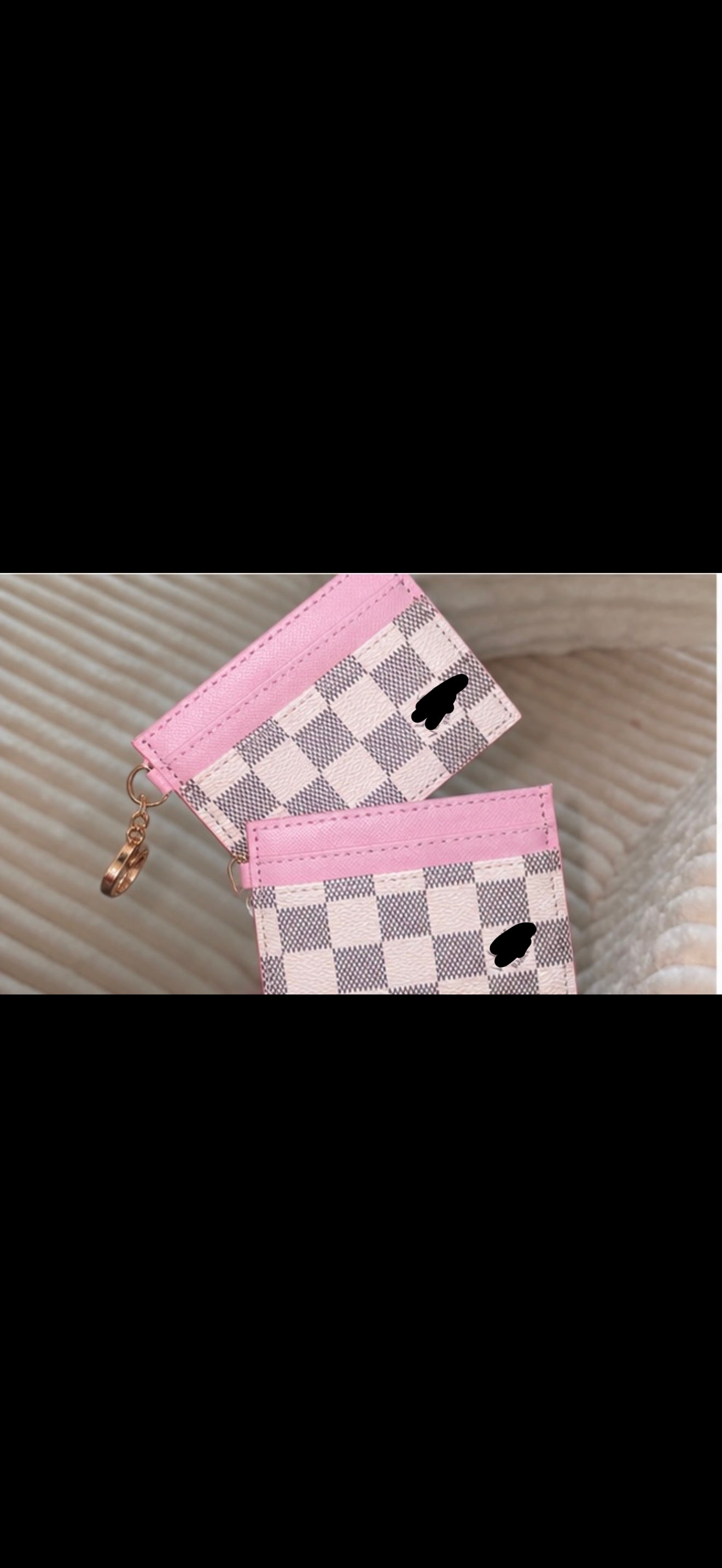 Damier card holder 💞