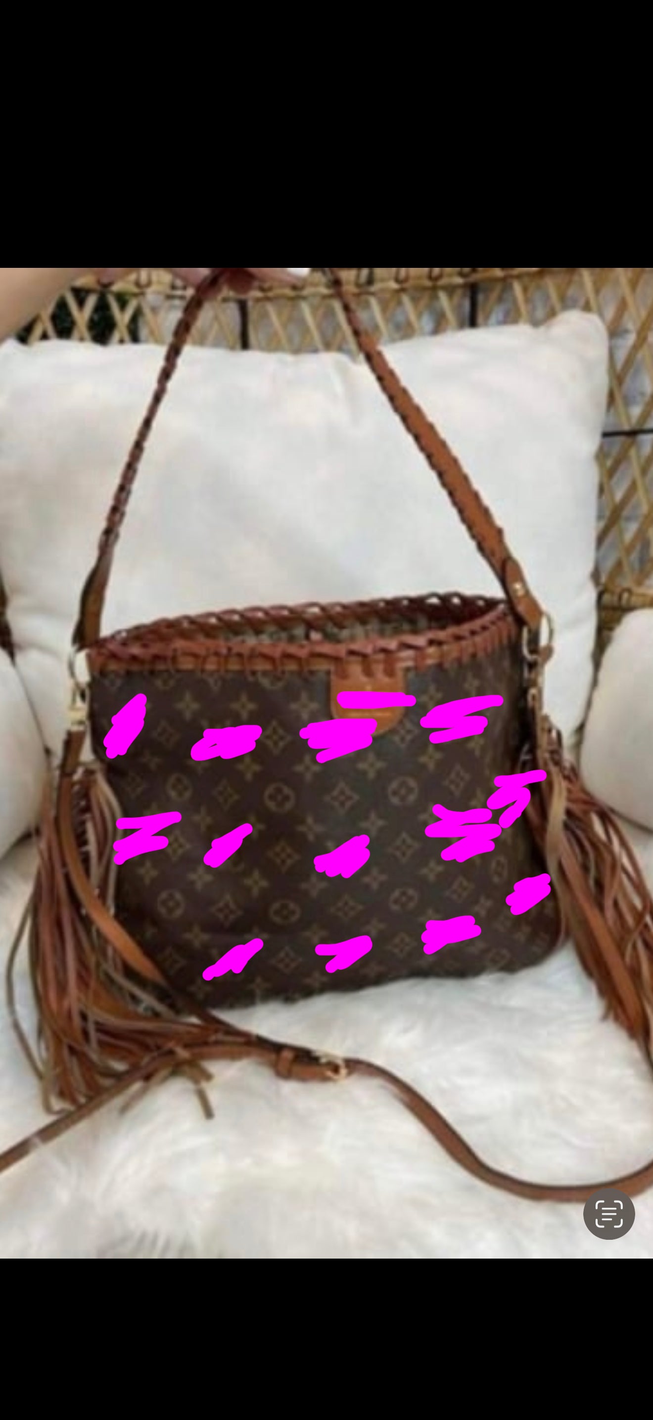 Fringe tote