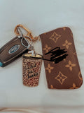 Brown coin purse