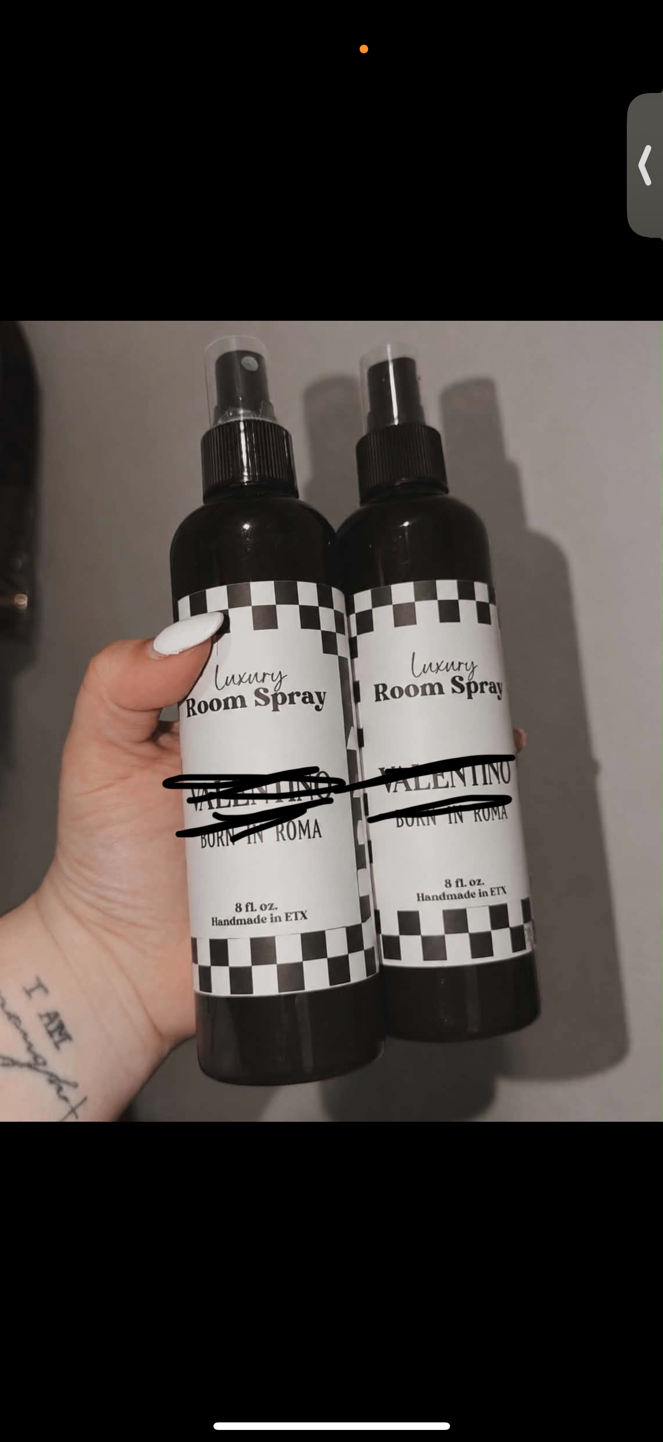 Luxury room spray