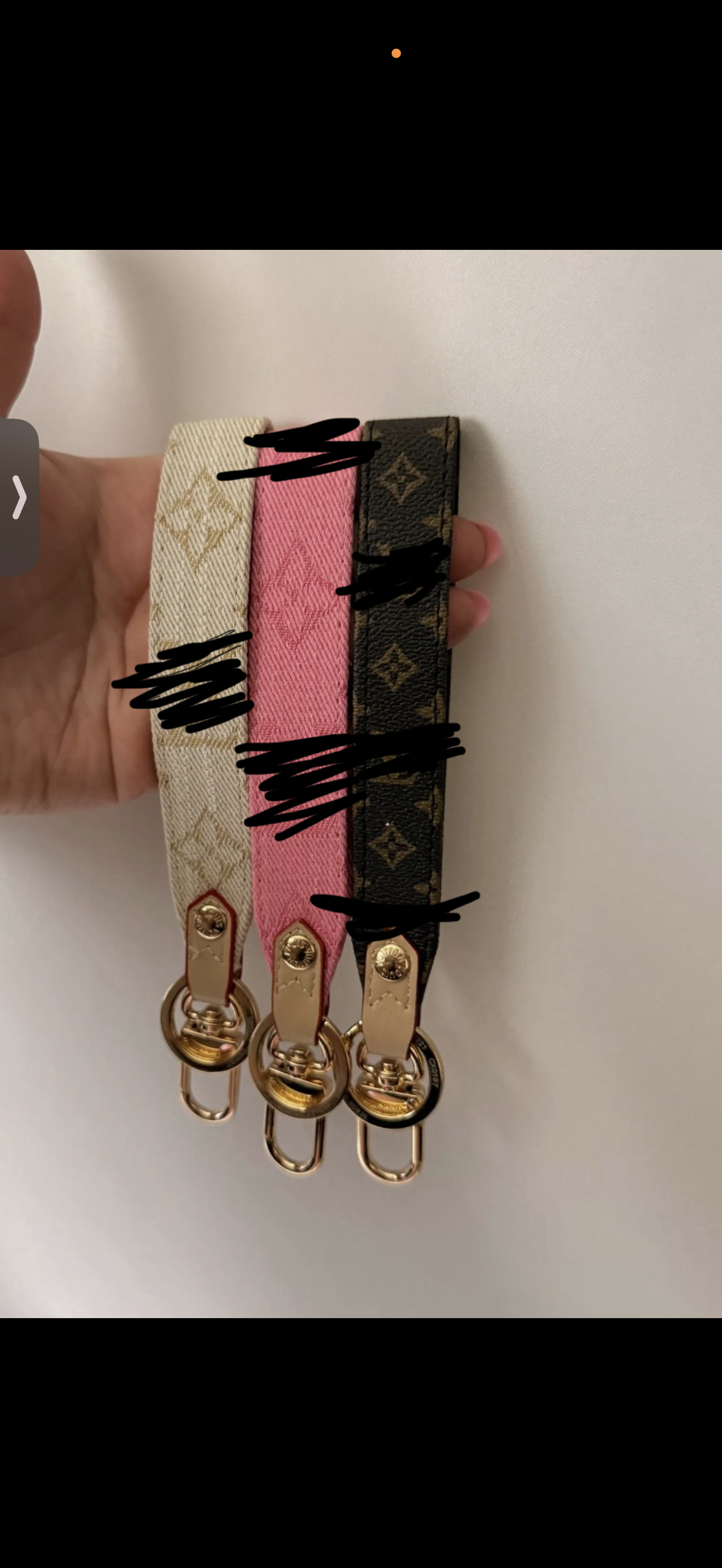 Denim keychains