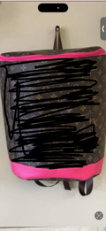 Hot pink boujee cooler