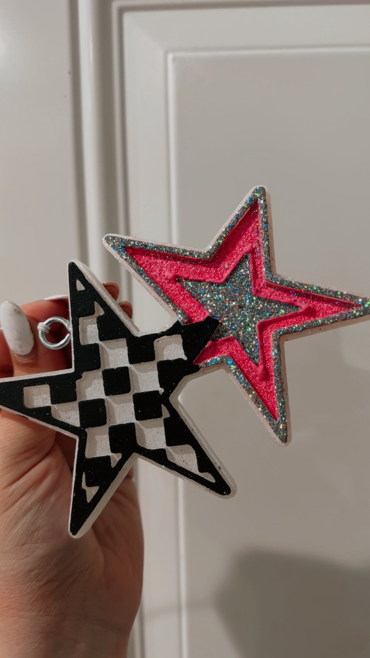 Checkered stars