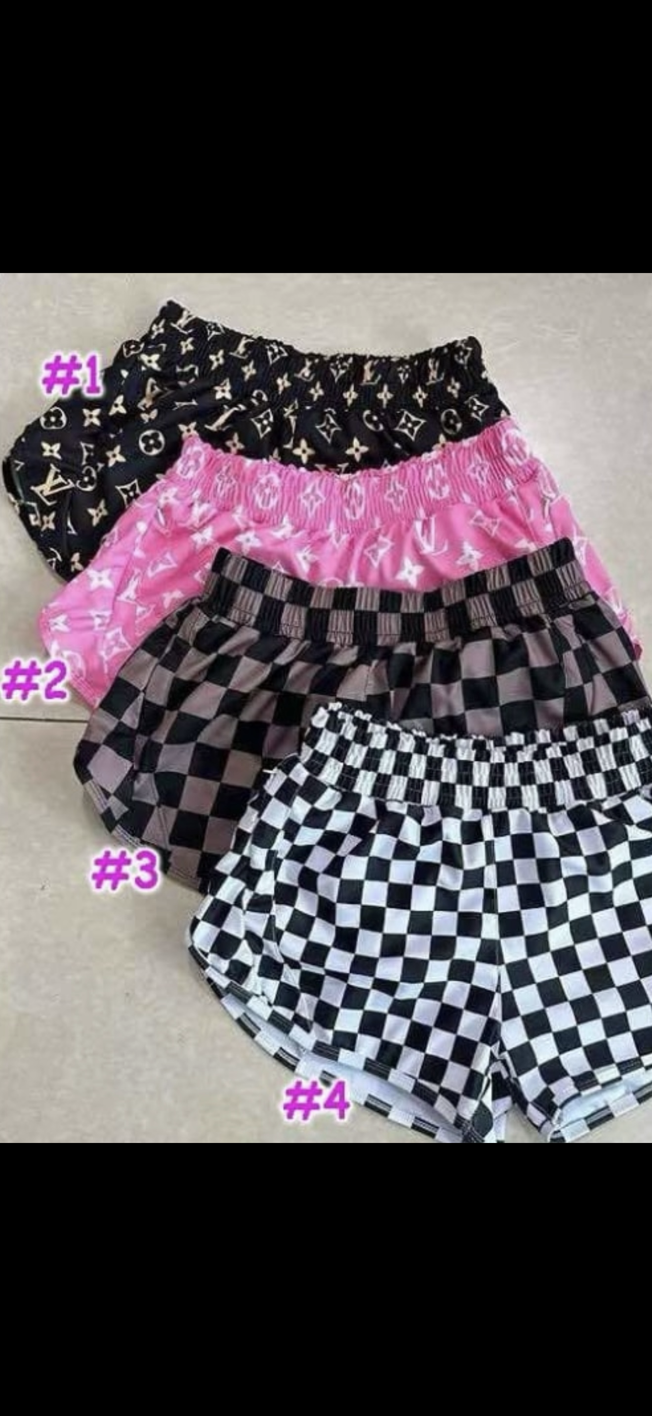 Boujee shorts 🔥 1 & 2